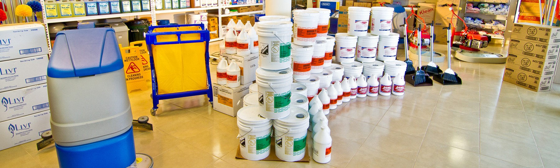 Cleaning shop consumables suppliers